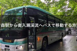 青森駅から奥入瀬渓流へバスで移動する方法
