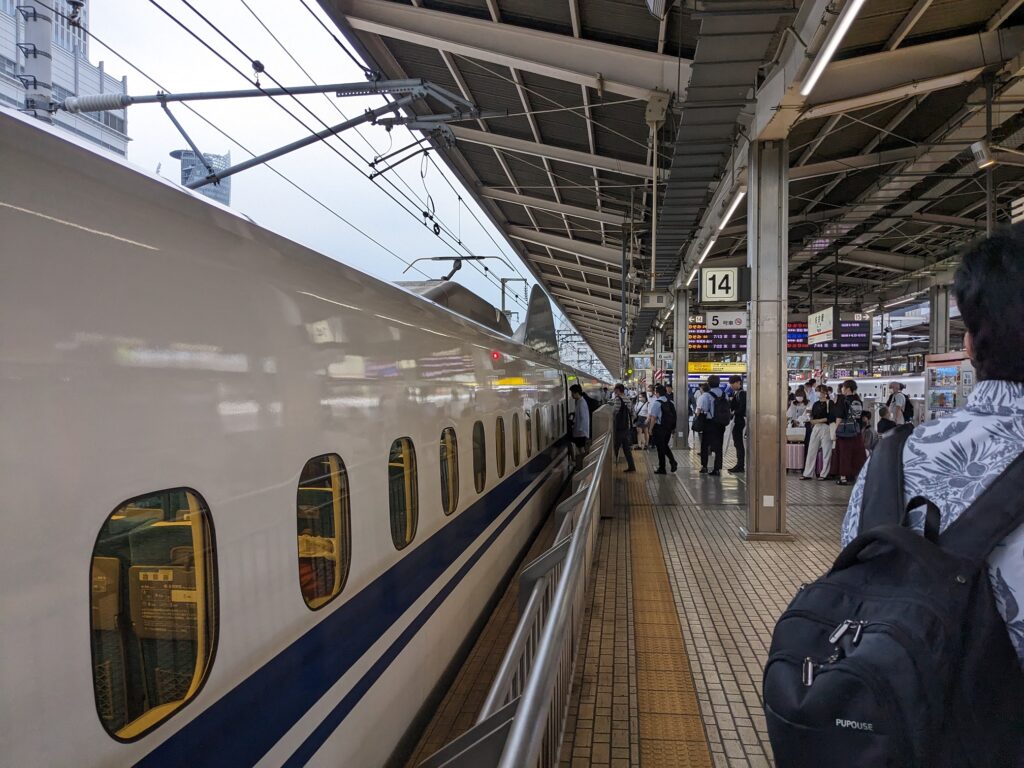 名古屋駅_東海道新幹線_下車
