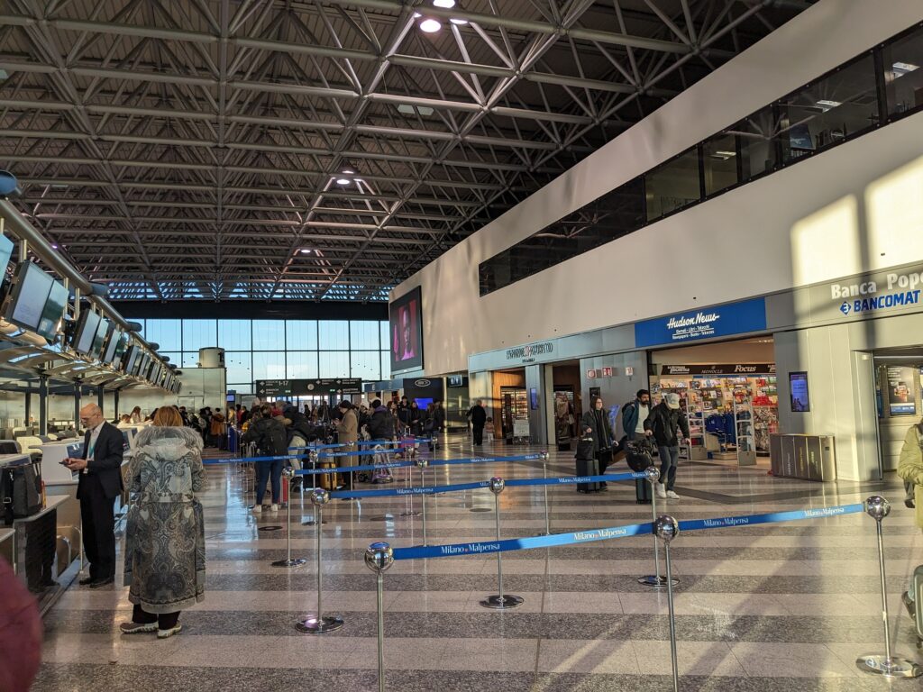 イタリア_ミラノ_マルペンサ国際空港